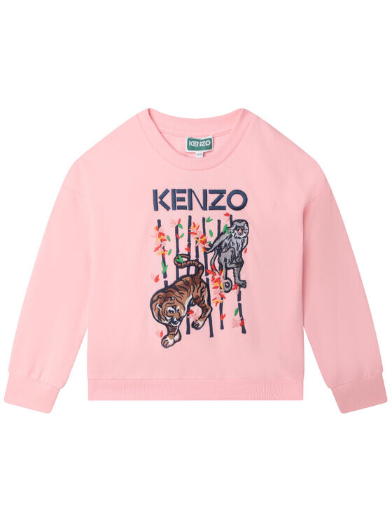 

Толстовка стандартного кроя Kenzo Kids, розовый