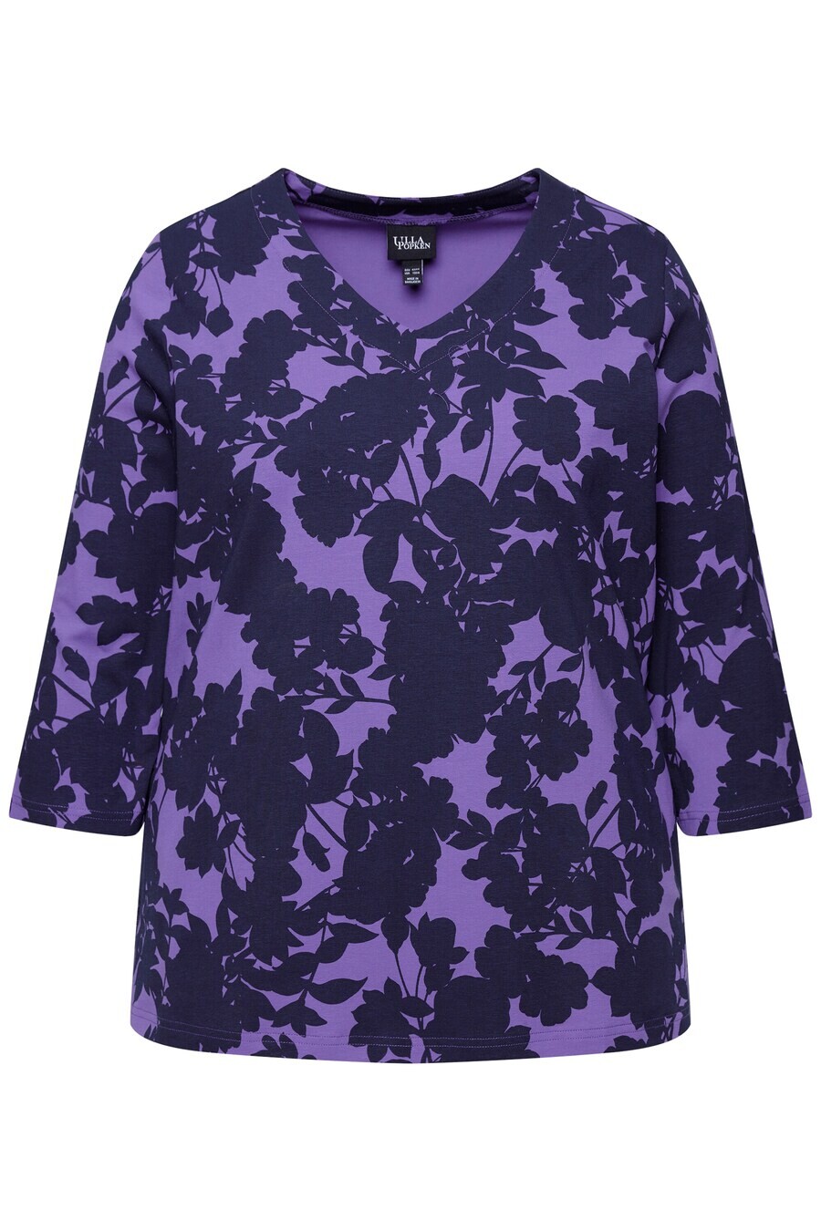 

Топ Ulla Popken Shirt, фиолетовый