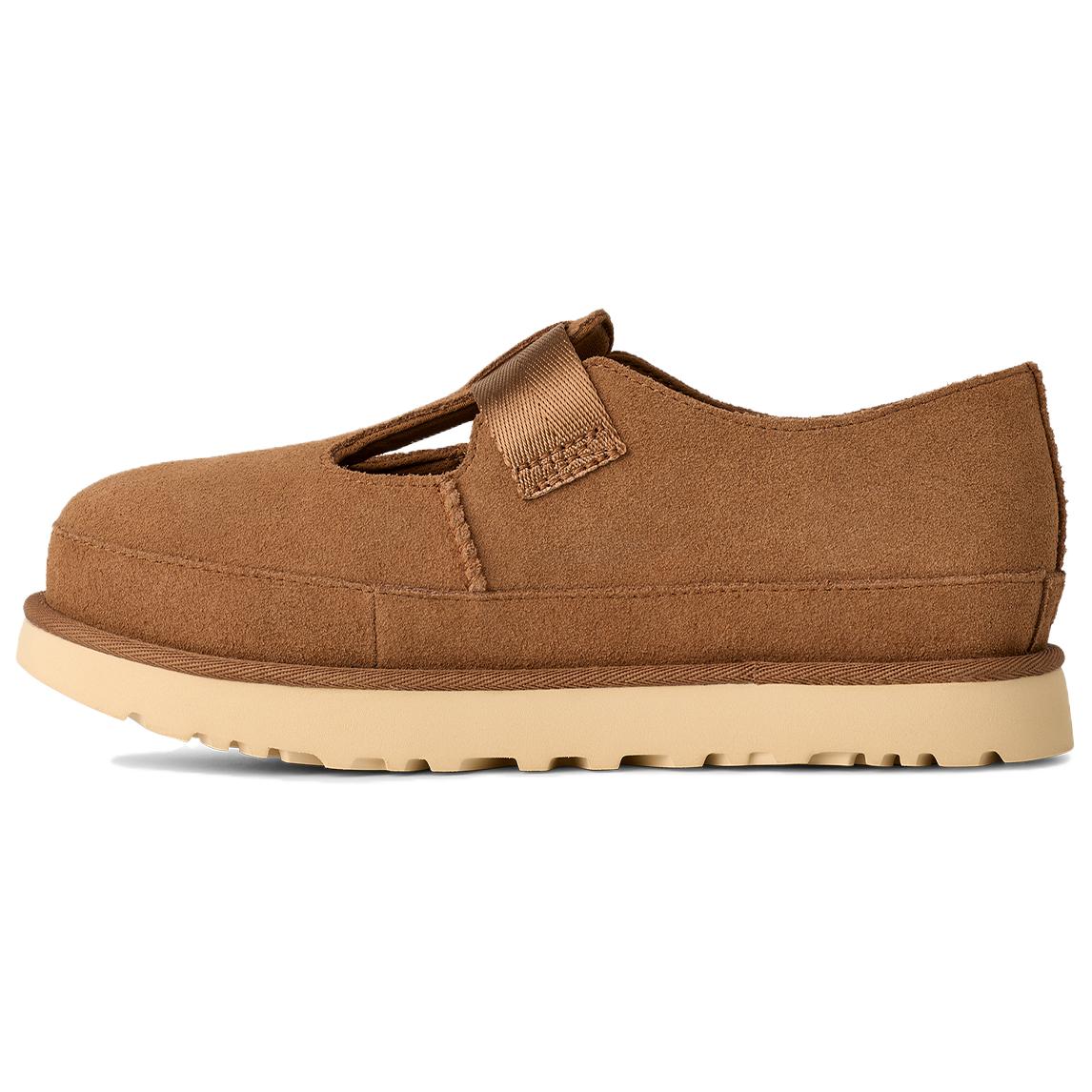 Туфли Мэри Джейн женские каштановые UGG, Chestnut
