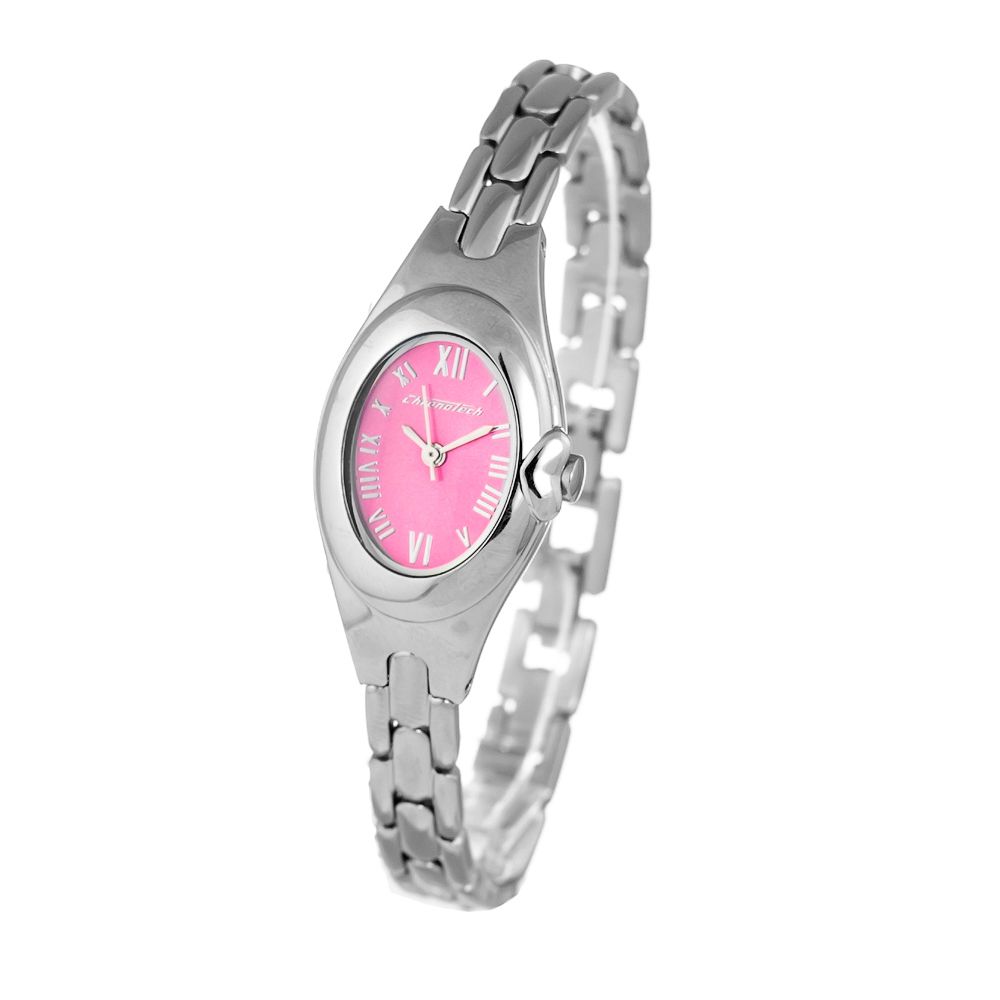 

Женские часы Chronotech Steel, серебряный
