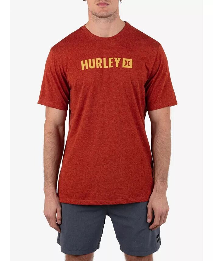 

Мужская футболка на каждый день с короткими рукавами The Box Hurley, красный