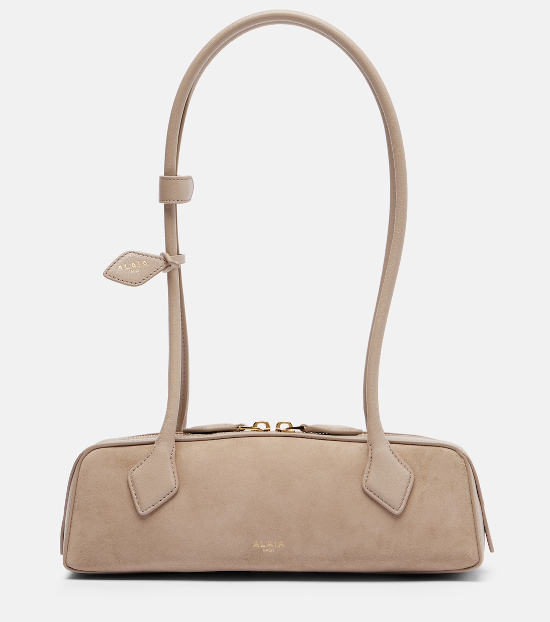 

Le Teckel Small кожаная сумка через плечо Alaïa, Grege