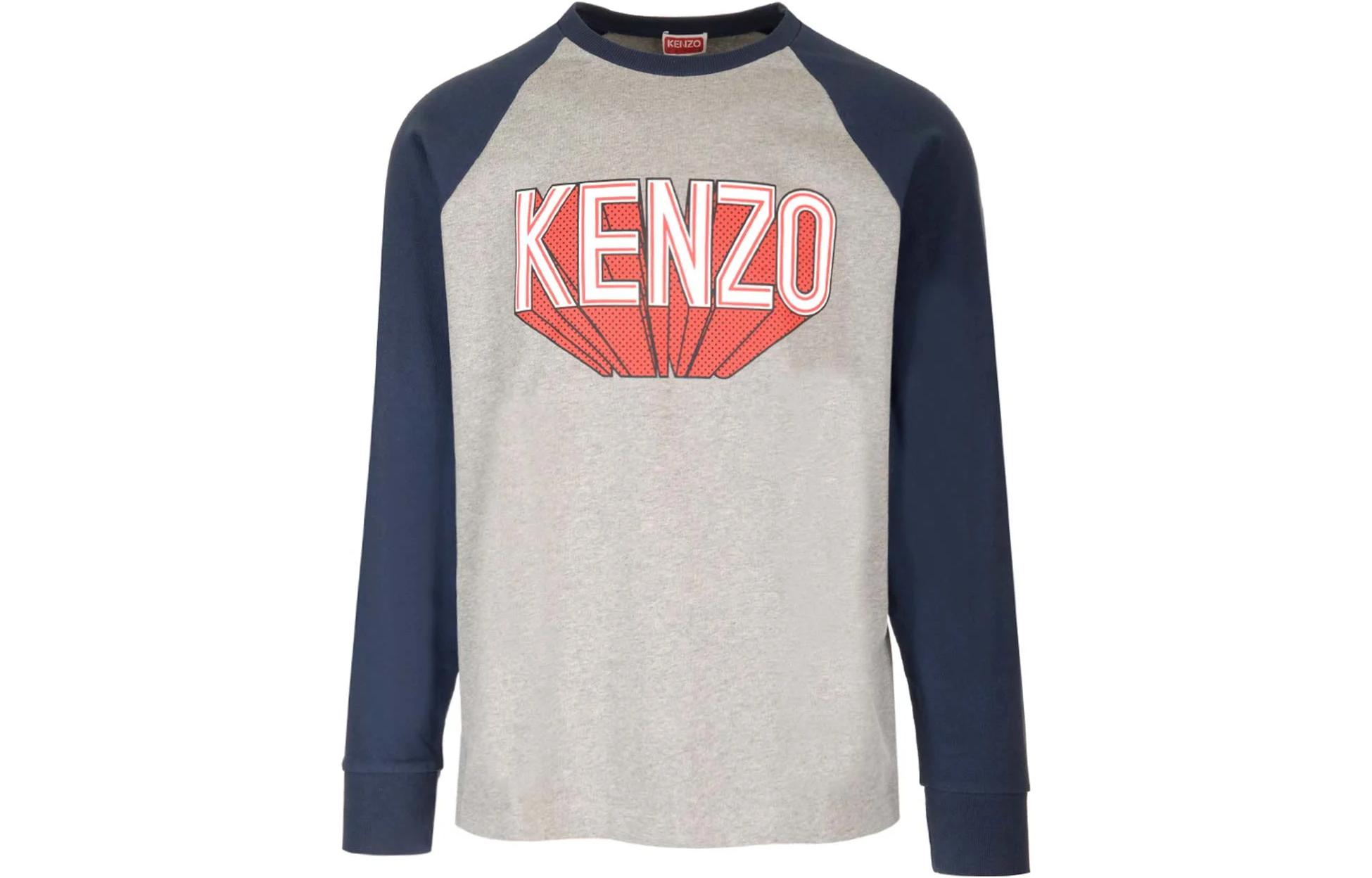 

Футболка мужская серая Kenzo, серый