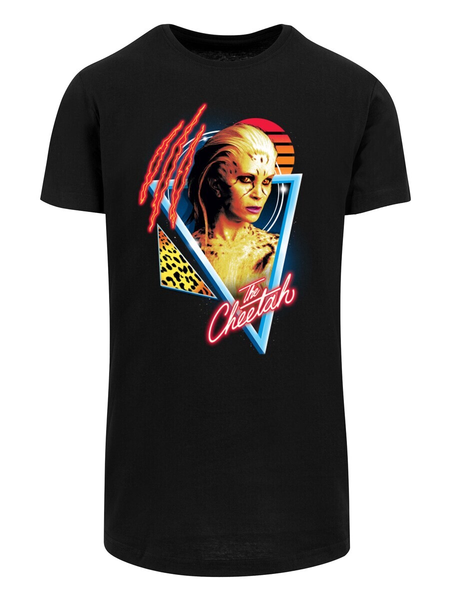 

Классическая футболка F4NT4STIC Shirt DC Comics Wonder Woman 84 Retro Cheetah Design, черный