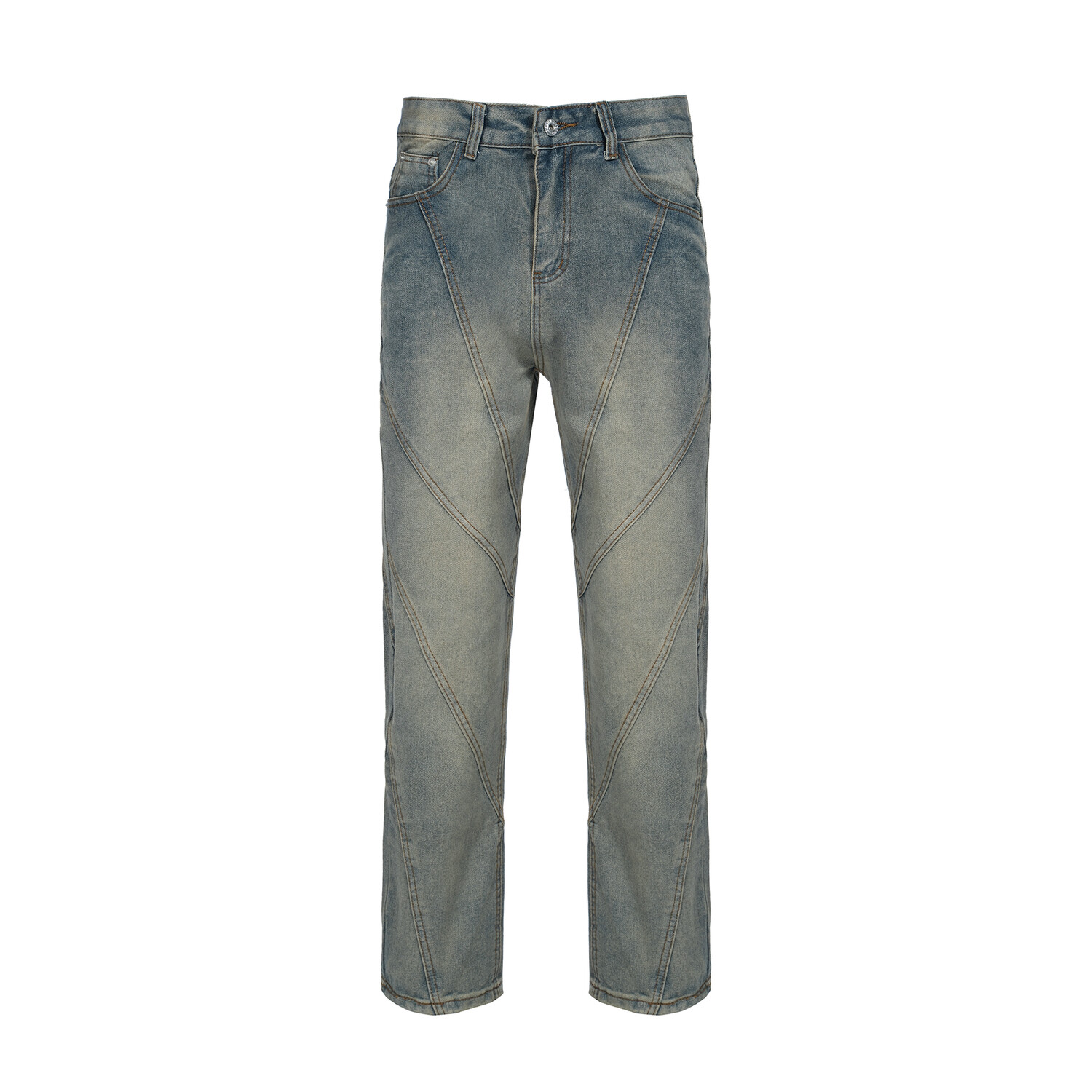 

Джинсы унисекс YearnOBtainRainbow, цвет vintage blue