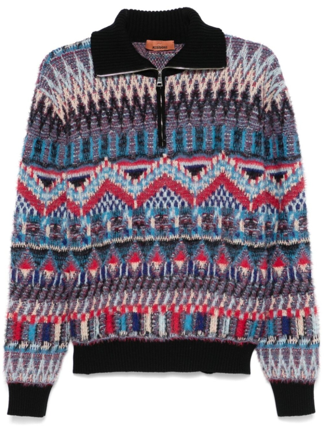 

Свитер с узором Missoni, черный