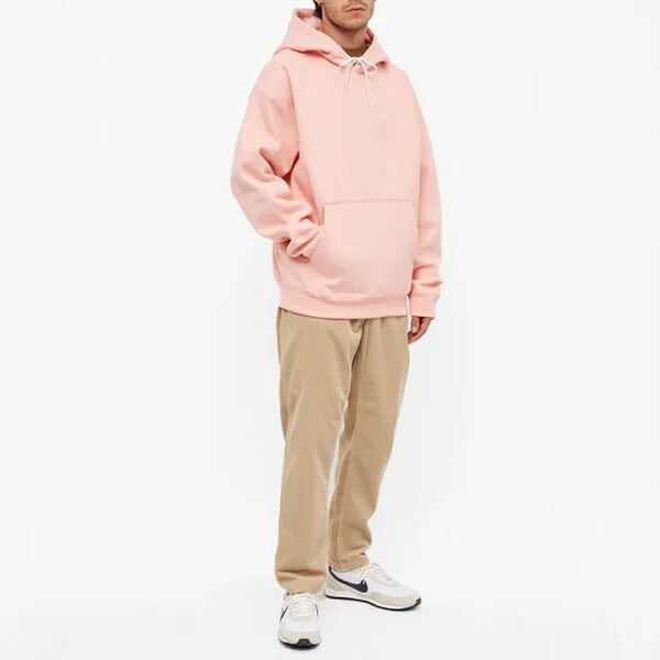 Толстовка Men's Nike Small Logo Embroidered Solid Color Hooded Sports Autumn Pink, розовый — фото 2