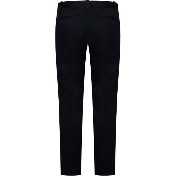 Укороченные брюки-чинос Slim Fit Polo Ralph Lauren, черный — фото 4