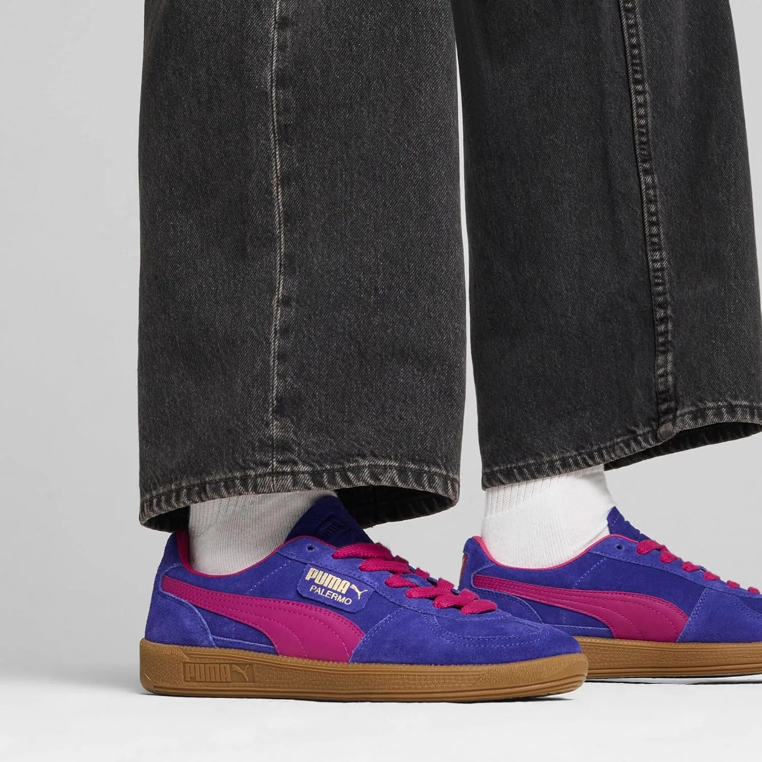 Кроссовки Palermo унисекс PUMA, Purple — фото 4