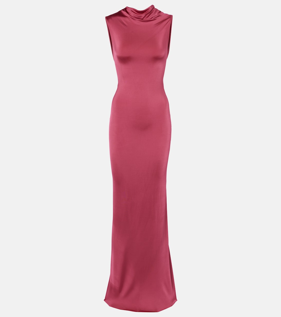 

Платье из джерси с драпировкой Victoria Beckham, Cerise Pink