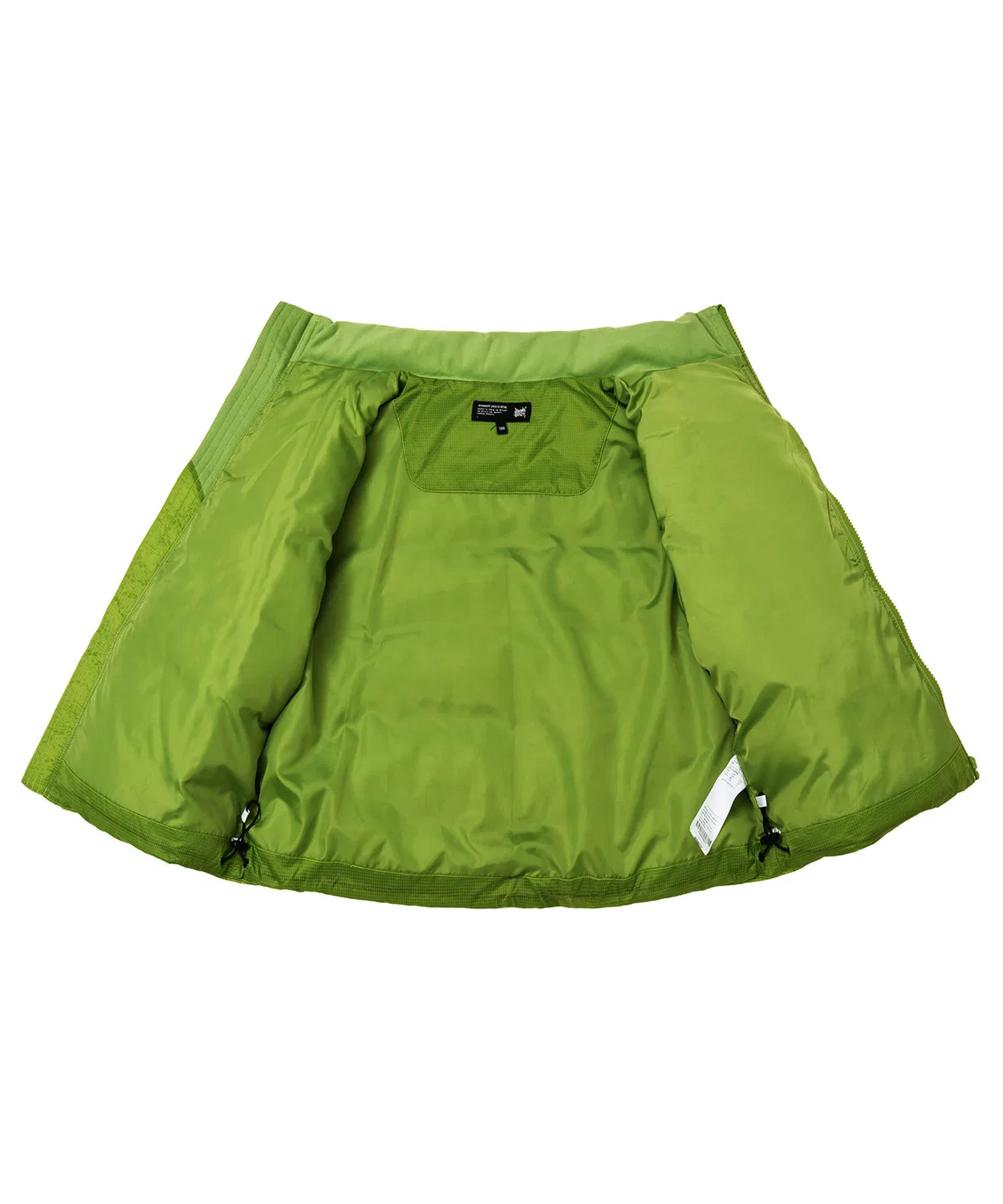 Детский лёгкий пуховик Tag зелёного цвета от Brownbreath Kids — фото 4