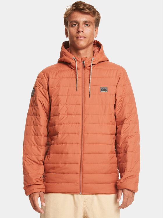 

Демисезонная куртка regular fit Scaly Hood Jckt EQYJK04008 Quiksilver, оранжевый