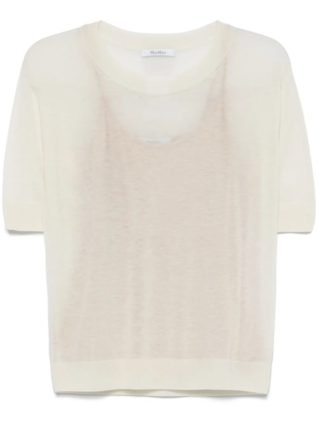 

Max Mara футболка Negelia, нейтральный