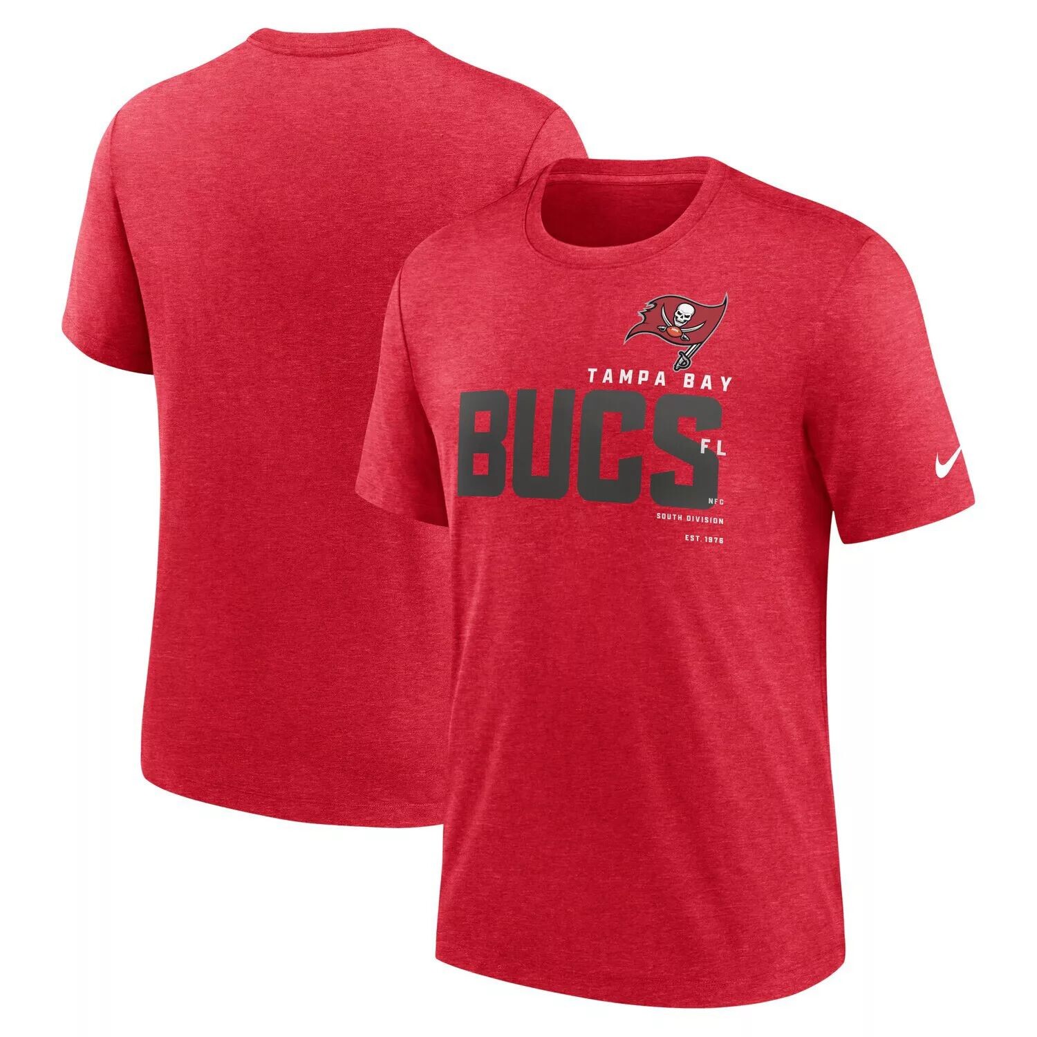 

Мужская футболка красного цвета Tampa Bay Buccaneers Team Tri-Blend Nike, Красный, Мужская футболка красного цвета Tampa Bay Buccaneers Team Tri-Blend Nike