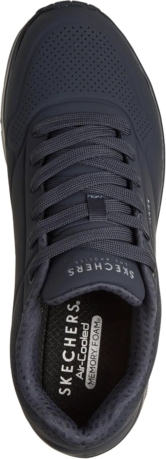 Мужские кроссовки Skechers Uno - Stand on Air, темно-синий — фото 3