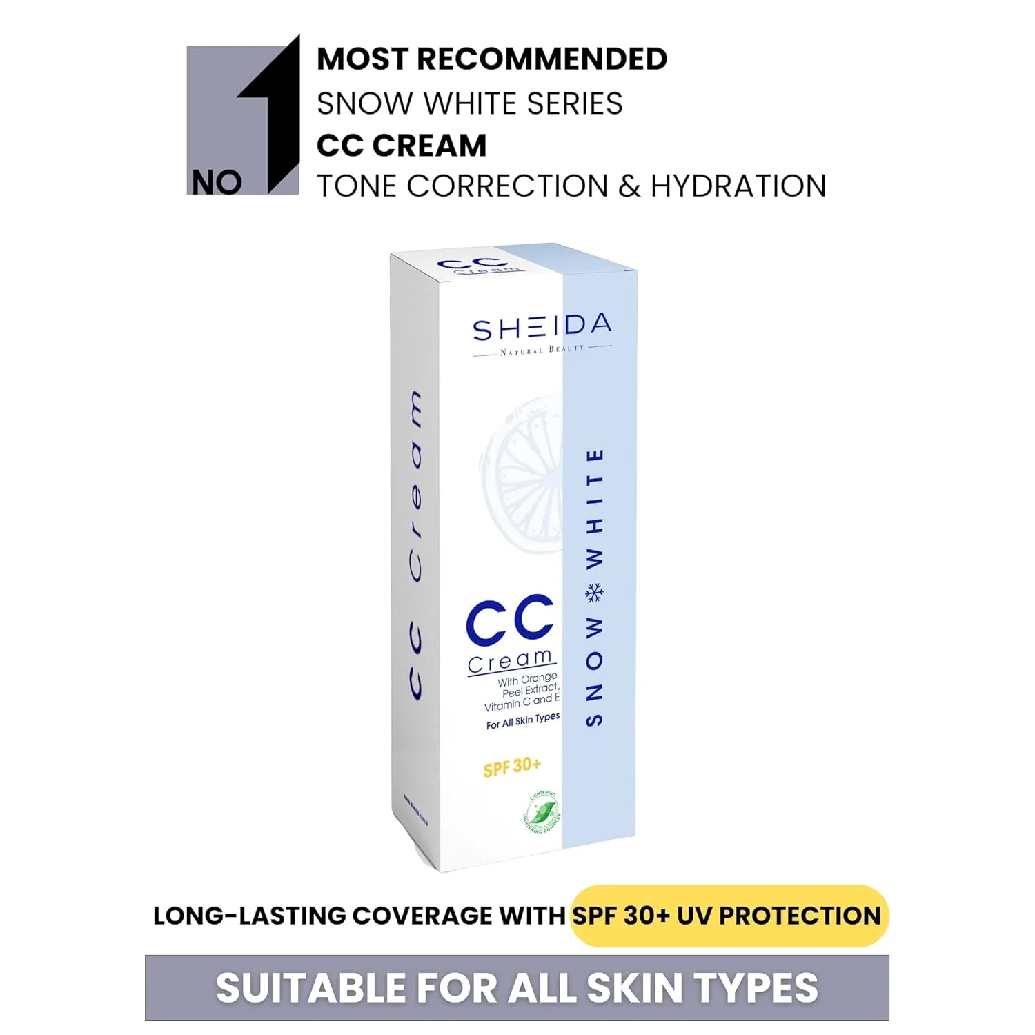 Крем для лица SPF SHEIDA СС- «Colour Correction & Care» с + от — фото 4
