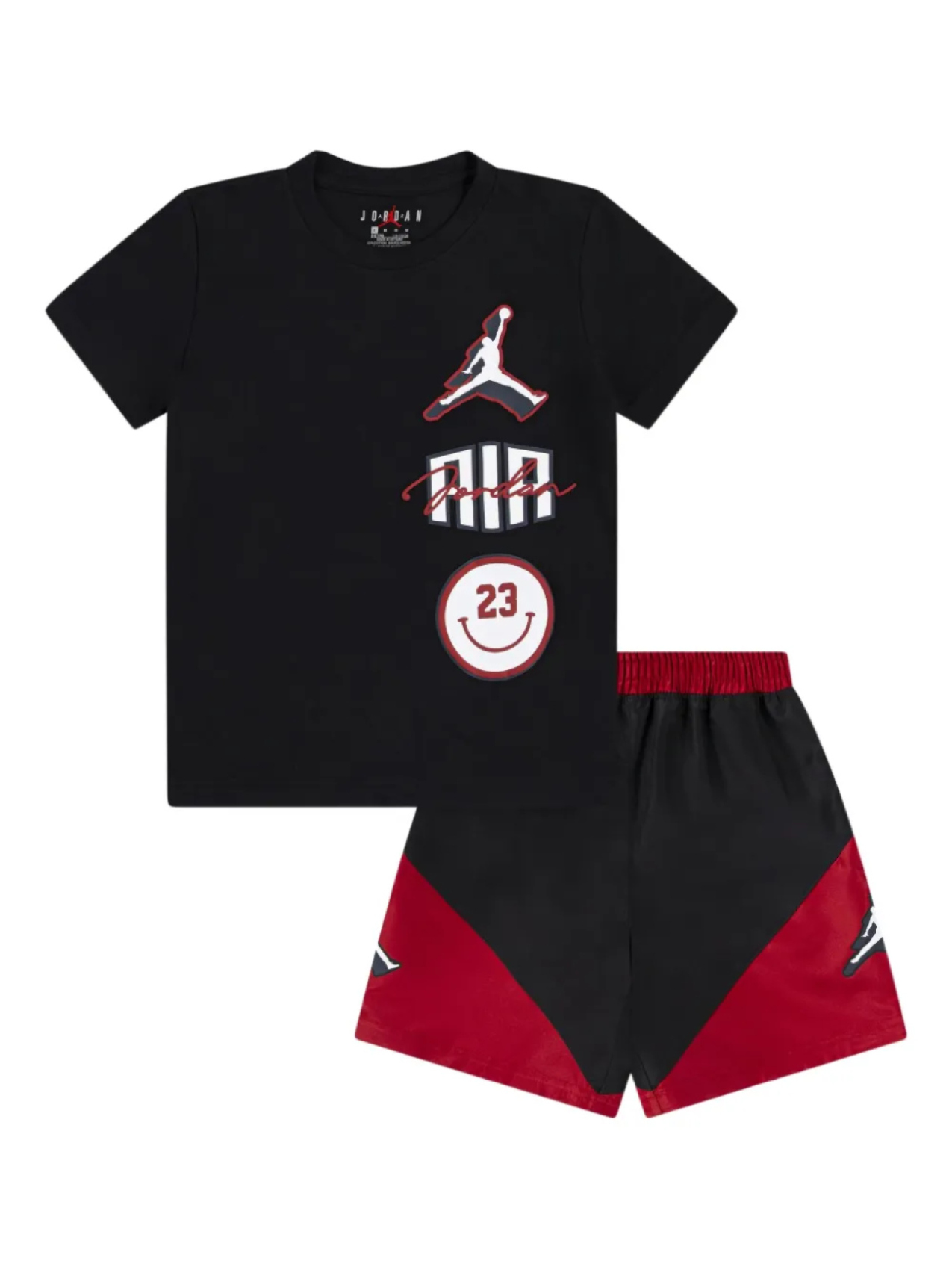 

Шорты Jordan Kids Jumpman Stacked (комплект из двух штук), черный