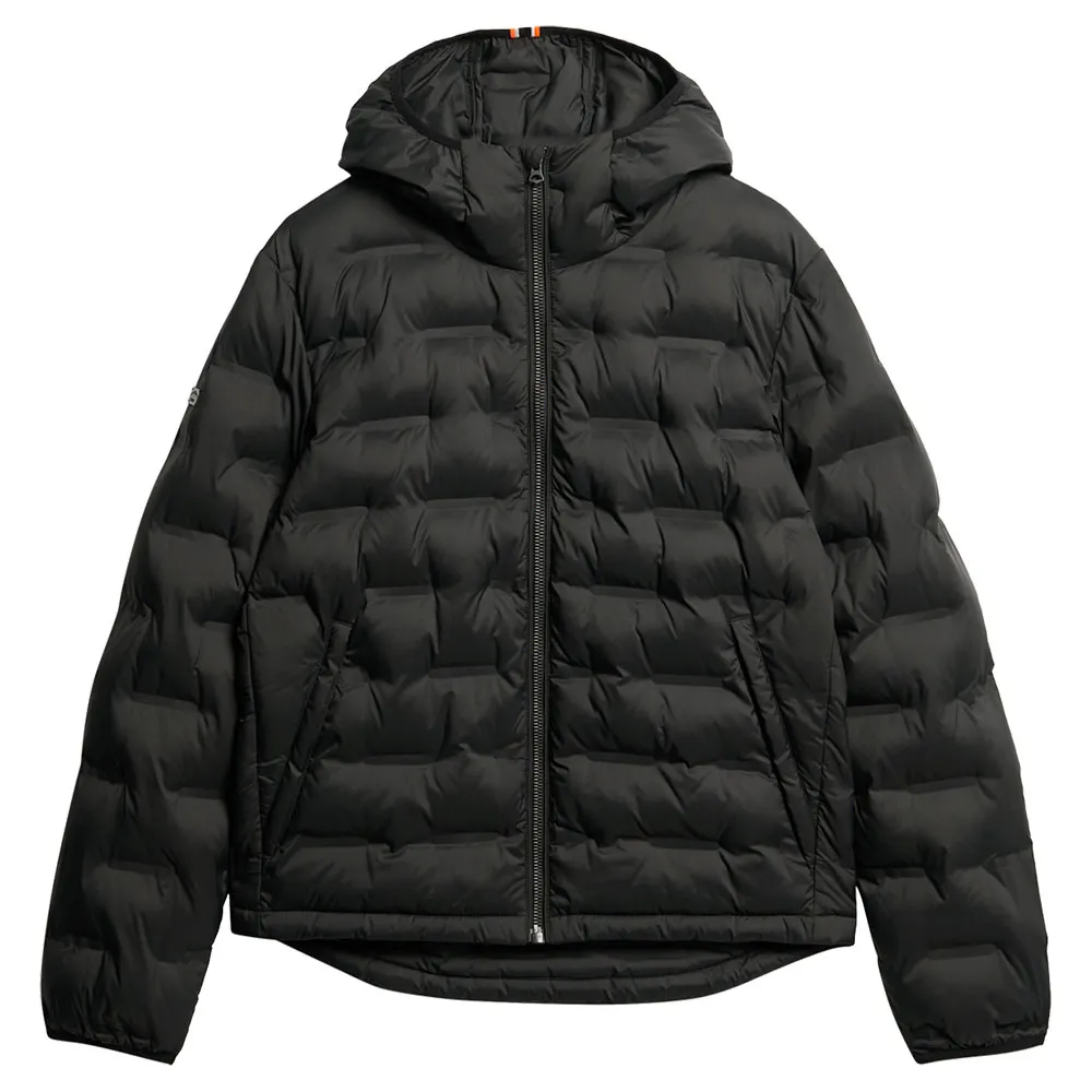

Куртка Superdry Quilted Coat, черный