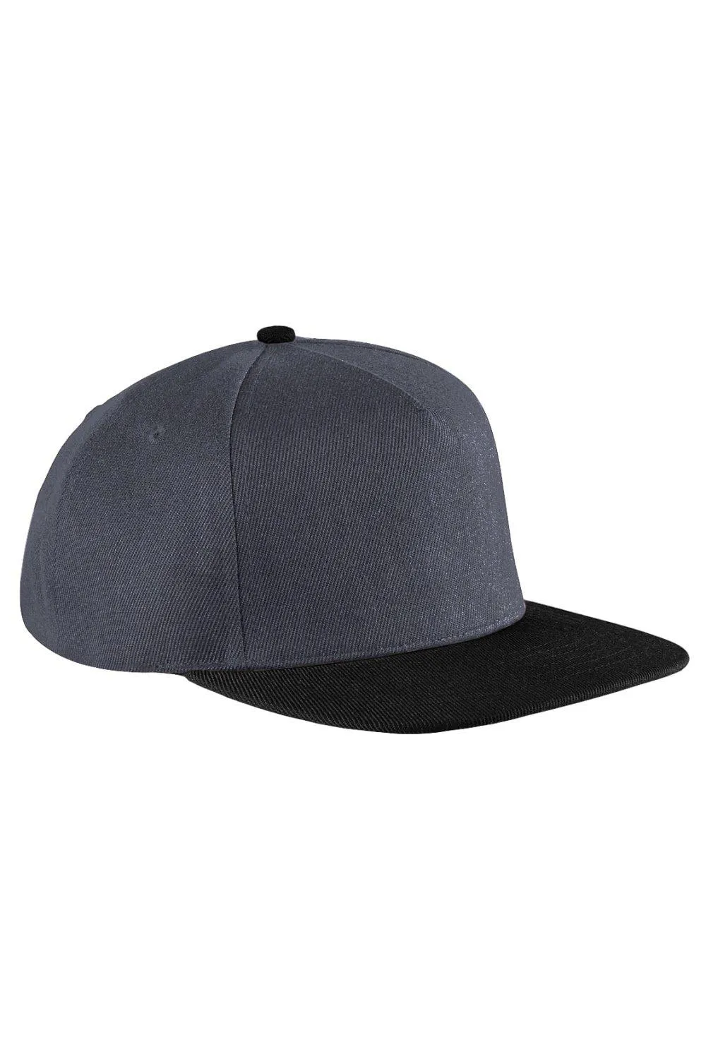 

Оригинальная кепка Snapback с плоским козырьком Beechfield, серый