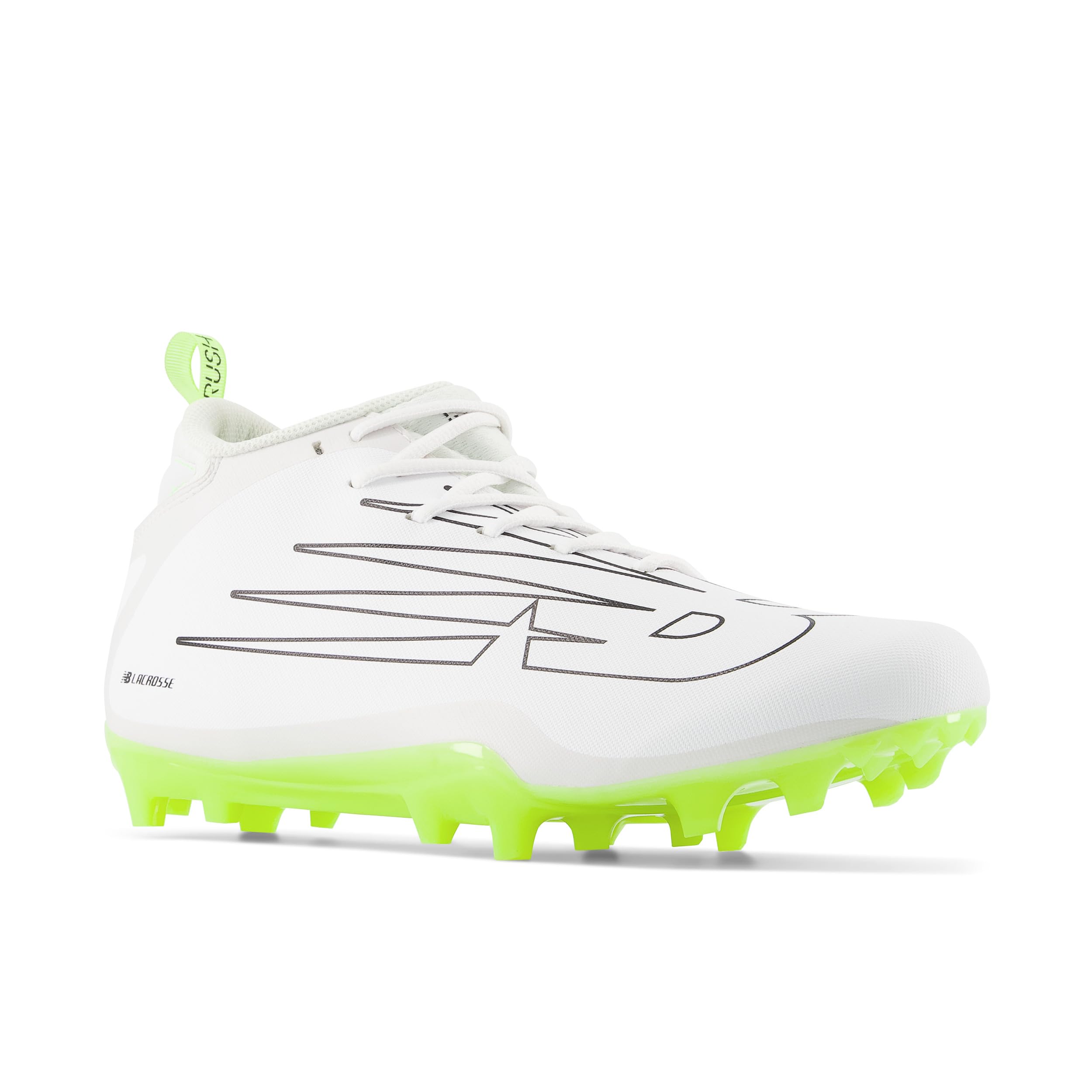 

Кроссовки New Balance Rush V4 Mid Lacrosse Cleats, White/White