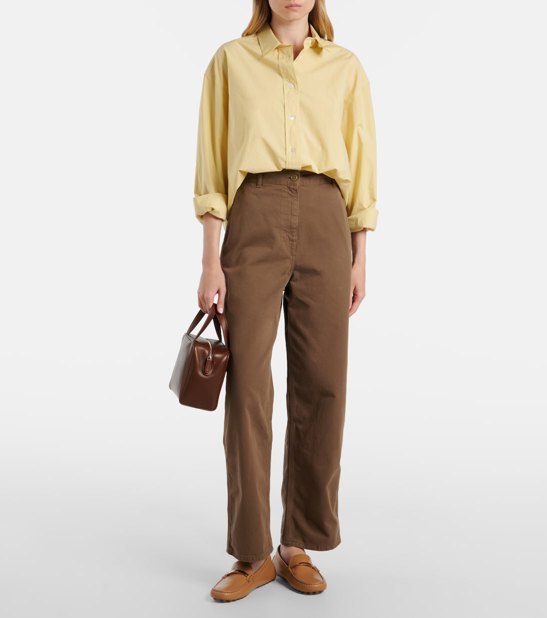 Лоферы из кожи с декоративными элементами Gommino Tod's, Cammello Chiaro — фото 3