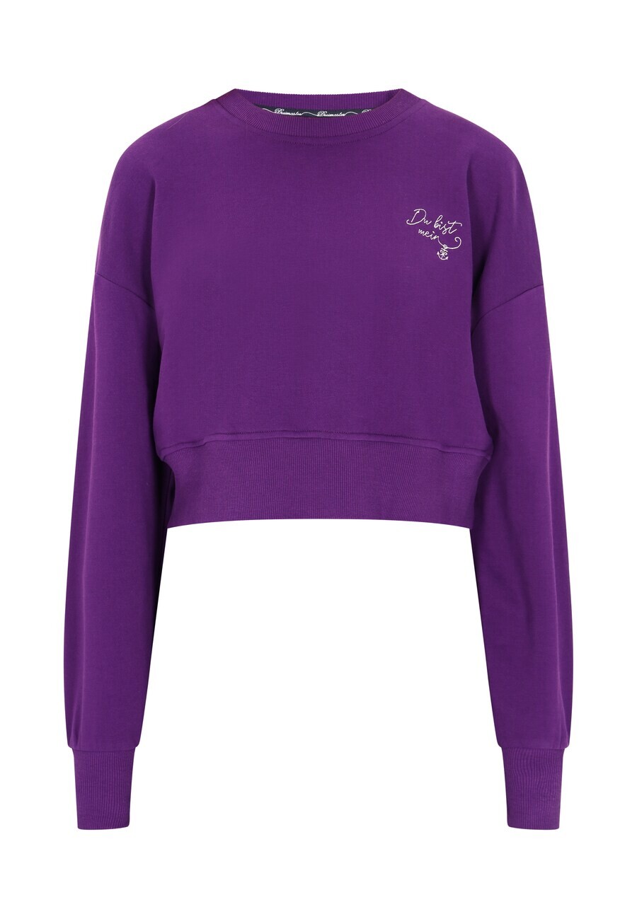 

Свитер DreiMaster Vintage Sweatshirt, темно-фиолетовый