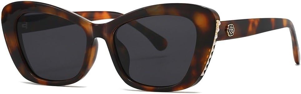 

Квадратные солнцезащитные очки для женщин, модные очки для активного отдыха, очки с цветочным рисунком, трендовые солнцезащитные очки UV400 для мужчин, повседневные солнцезащитные очки WNCKSQ, Leopard Black