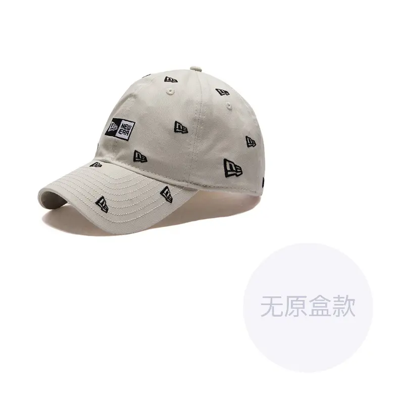 

New Era Хлопковая бейсболка унисекс, Ivory