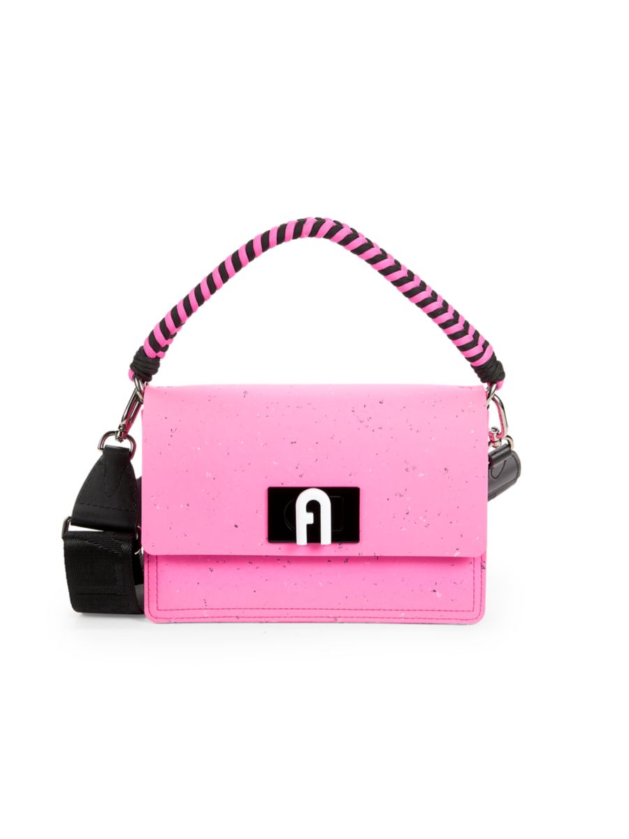 

Сумка через плечо с принтом в крапинку Furla, цвет Toni Fuchsia