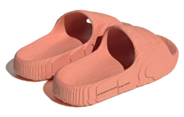 Тапочки adilette 22 слайда Adidas, розовый — фото 4