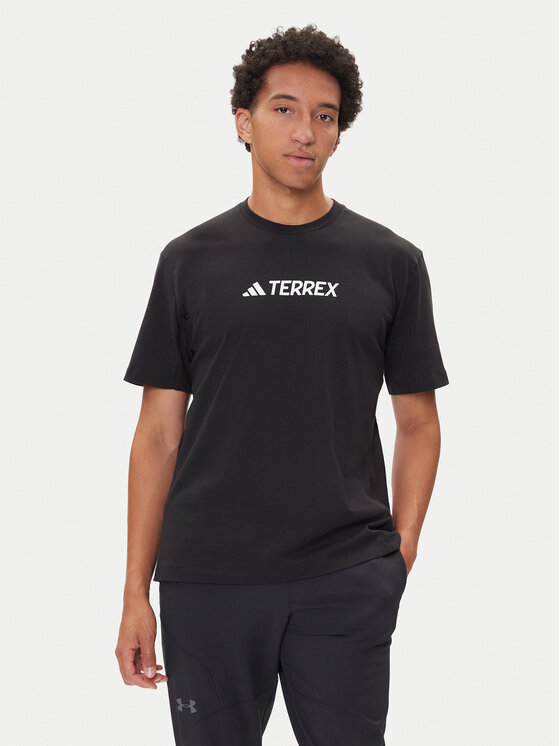 

Футболка regular fit Terrex Classic Logo JF9143 Adidas, чёрный