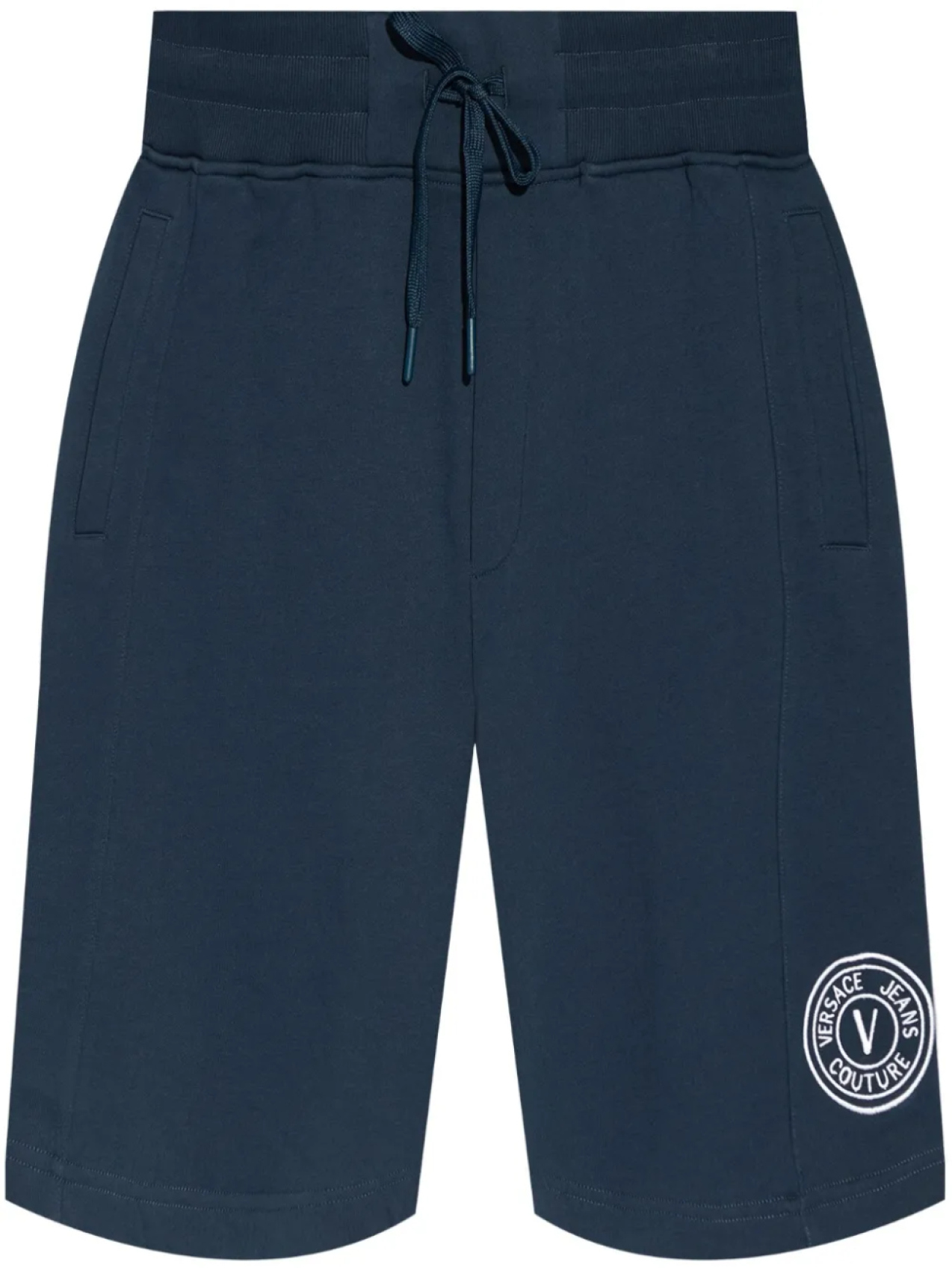 

Спортивные шорты Versace Jeans Couture с вышитым логотипом, синий