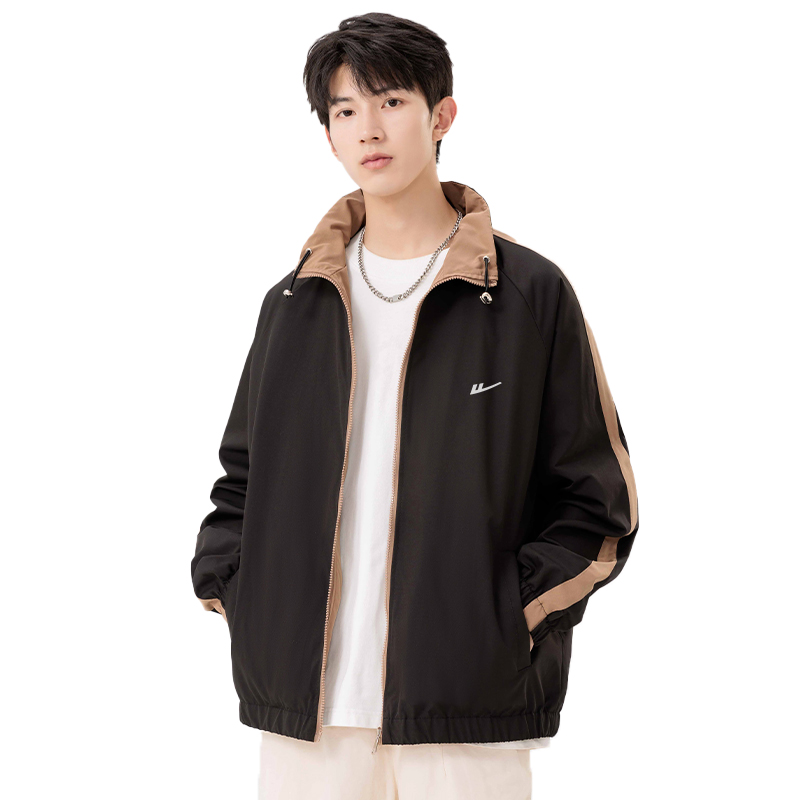 

Куртка Unisex Hooded Moderate Others WARRIOR, черный[free diy badge]