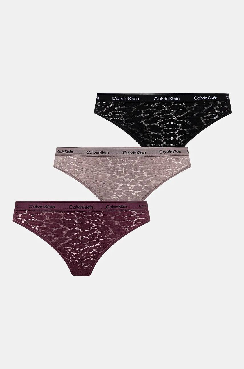 

Calvin Klein Underwear, 3 пары нижнего белья, черный