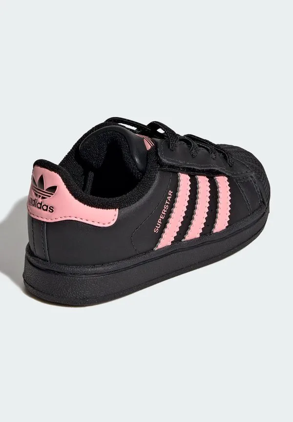 Детские кроссовки Adidas Originals, Core Black Glow Pink — фото 4