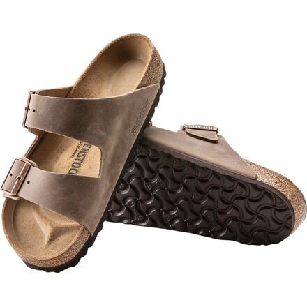 Кожаные сандалии Arizona женские Birkenstock, цвет Tobacco Oiled Leather — фото 3