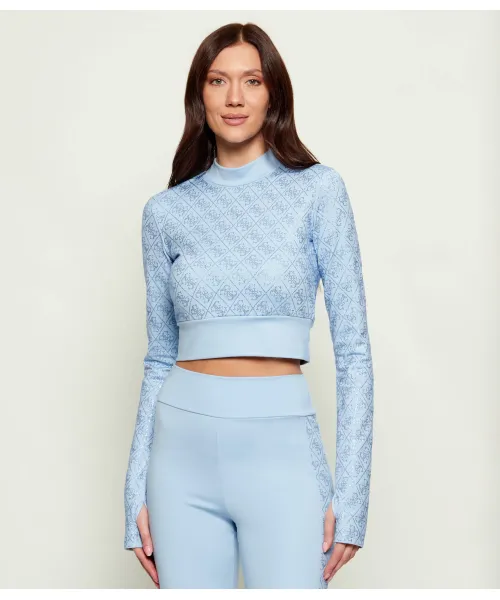 

Дебби полуводолазка Cropped fit Guess Jeans, синий