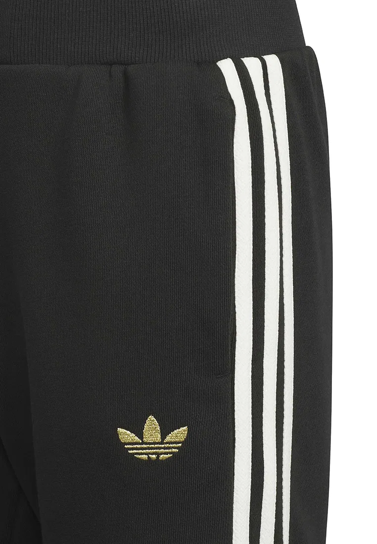Детские шорты спортивные, трикотажные, Originals Junior Knit Shorts, Adidas Originals, черный — фото 4