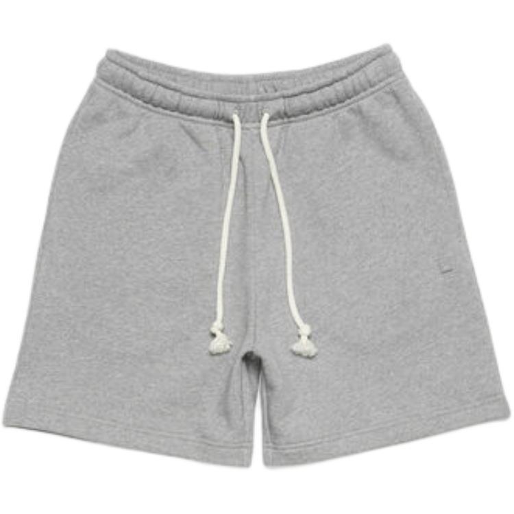 

Флисовые спортивные шорты Acne Studios, светло-серый
