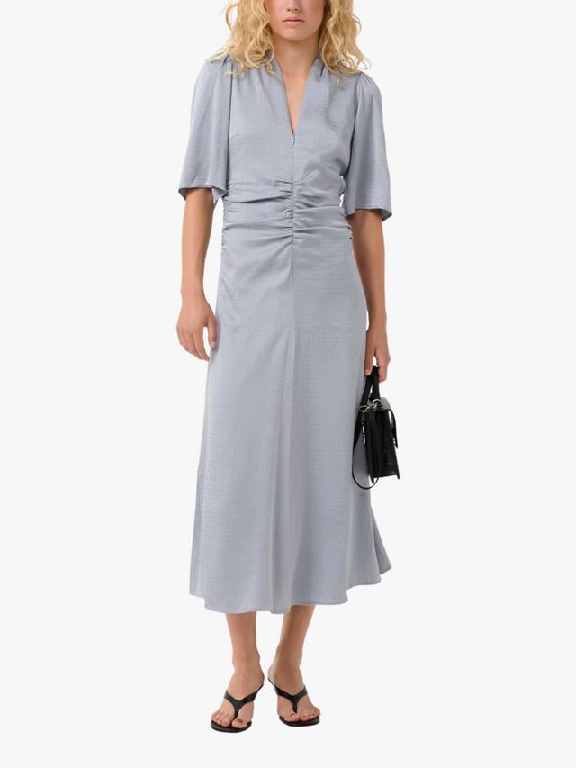 

Платье миди gzbianca Gestuz, цвет Grey Blue