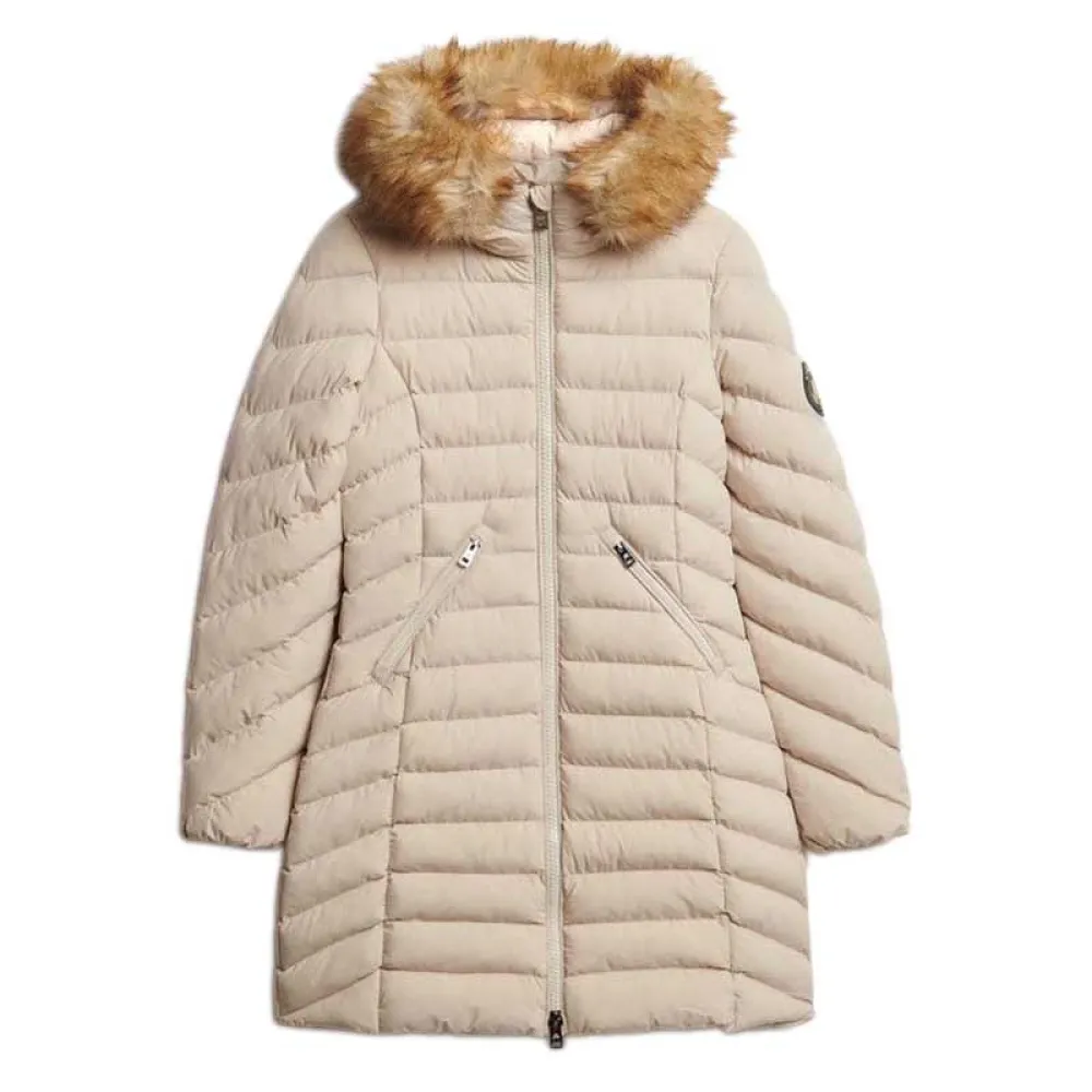 

Куртка Superdry Fuji Mid, бежевый