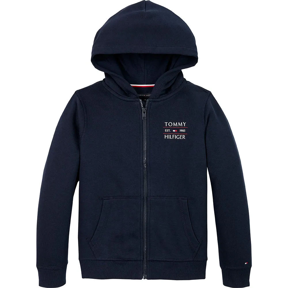 

Толстовка Tommy Hilfiger Flag full zip, синий