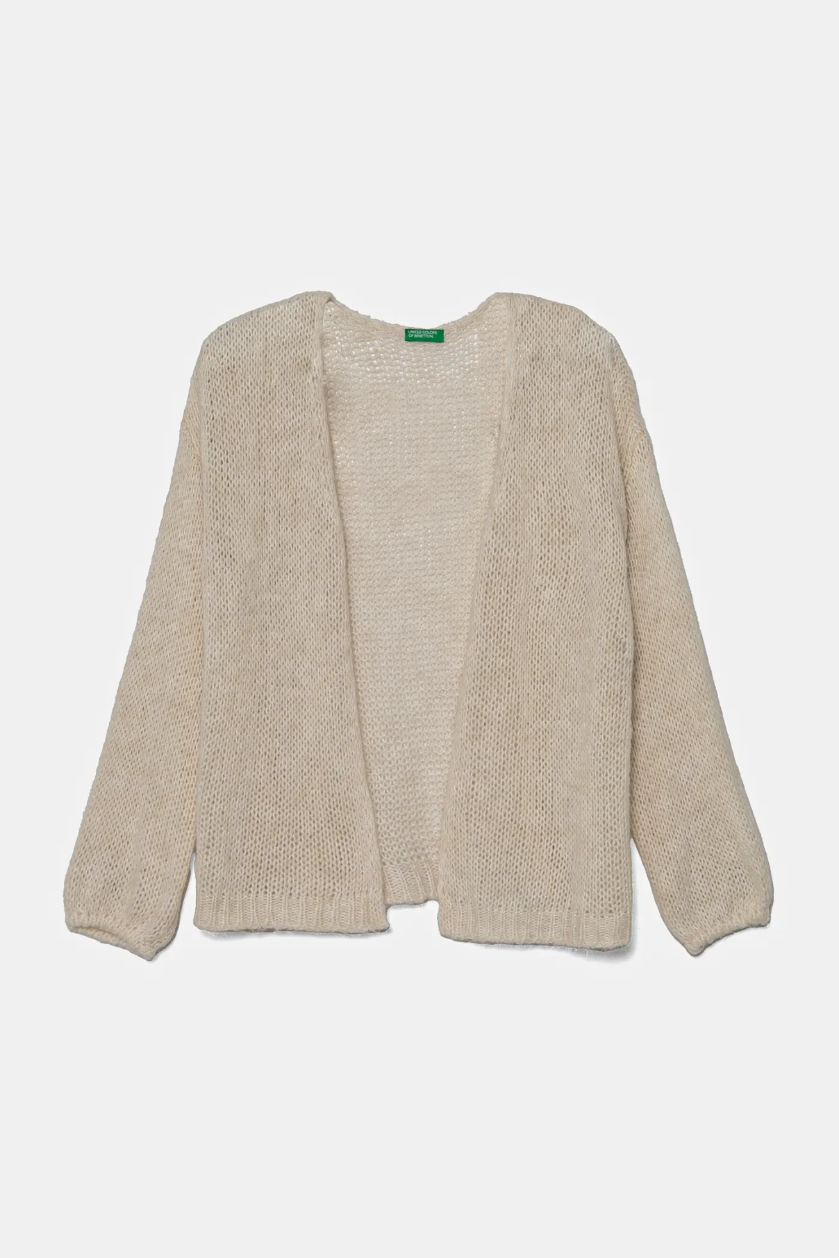 

Кардиган с добавлением шерсти United Colors of Benetton, бежевый