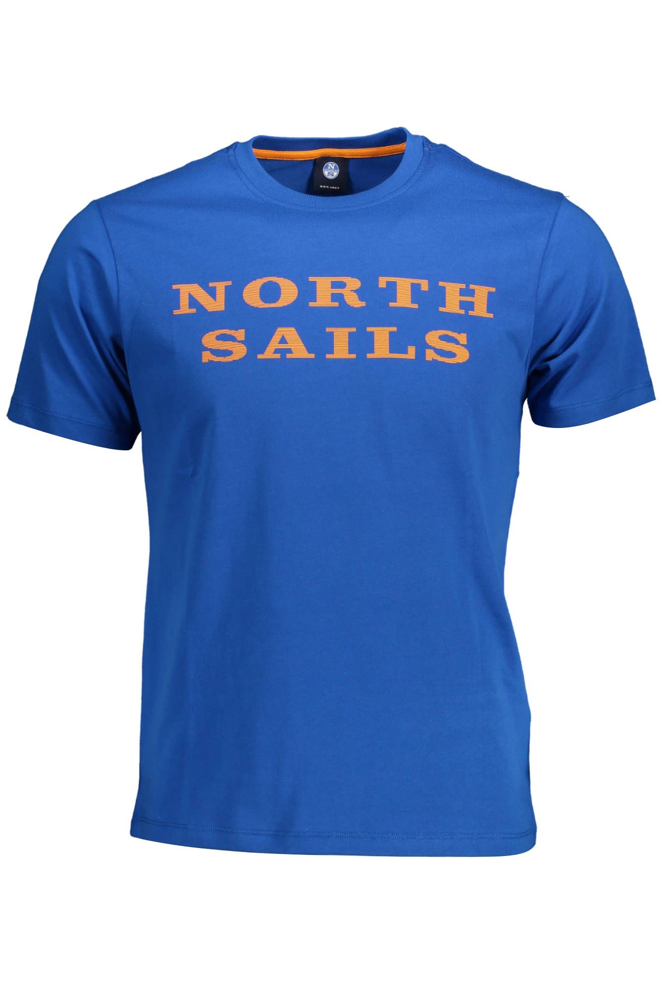 

Синяя хлопковая мужская футболка North Sails