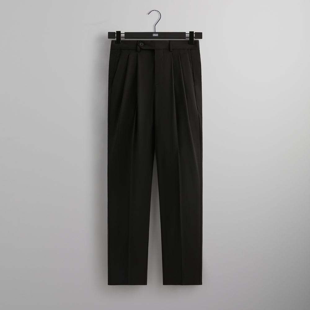 

Брюки &Kin Tropical Wool Kylan Pleated Trouser, черный