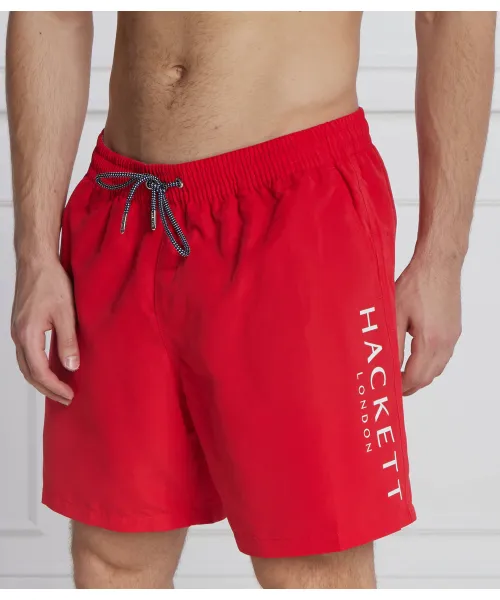 

Пляжные шорты Regular fit Hackett London, красный