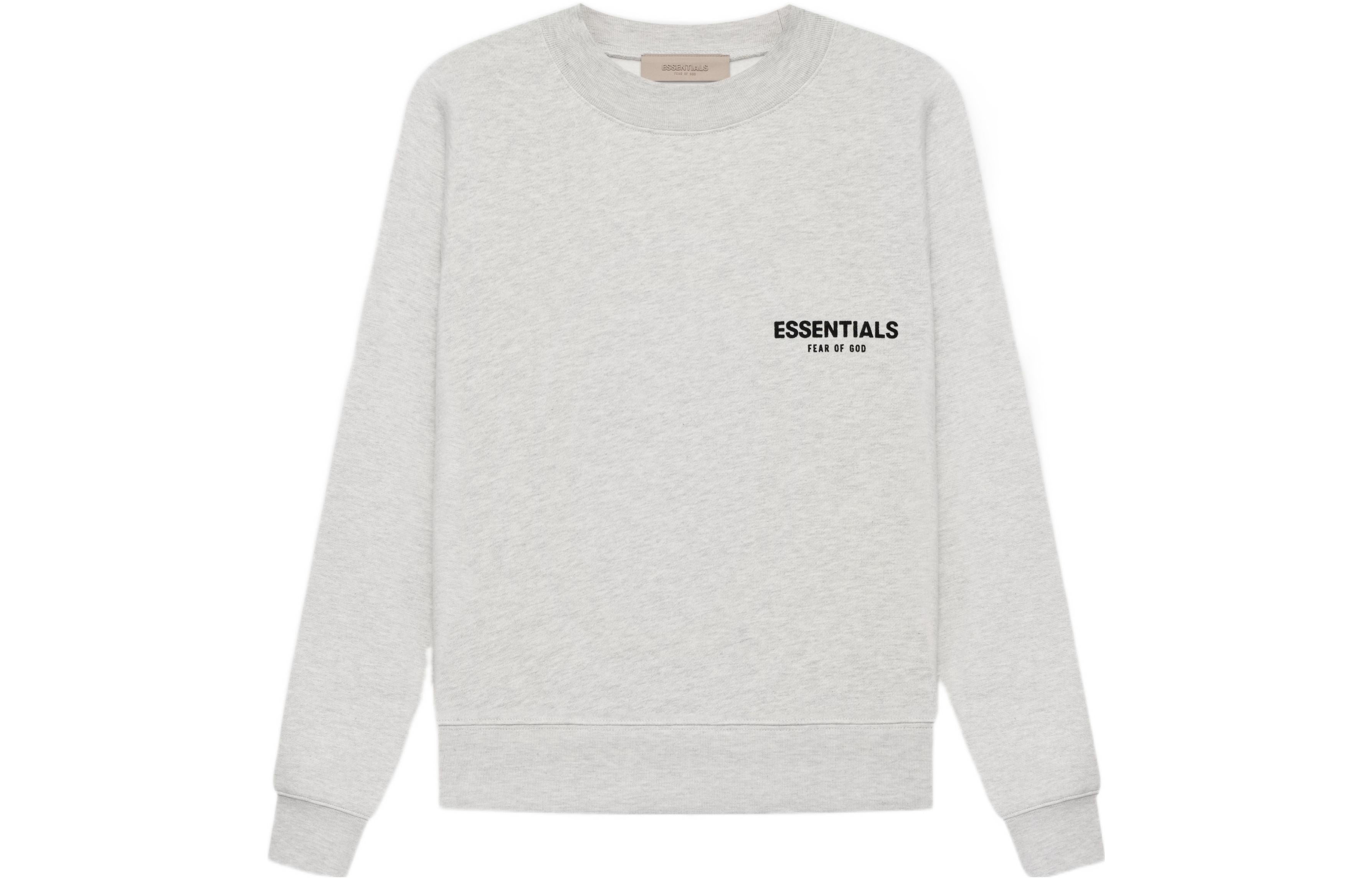 Топ Fear of God Essentials SS22 Crewneck 'Light Oatmeal' — фото 3
