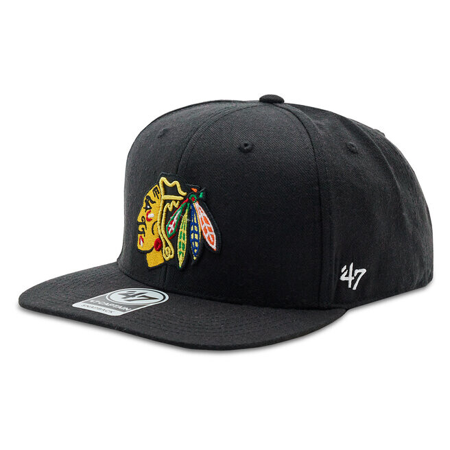 

Бейсболка 47 Brand NHLChicago Blackhawks, черный