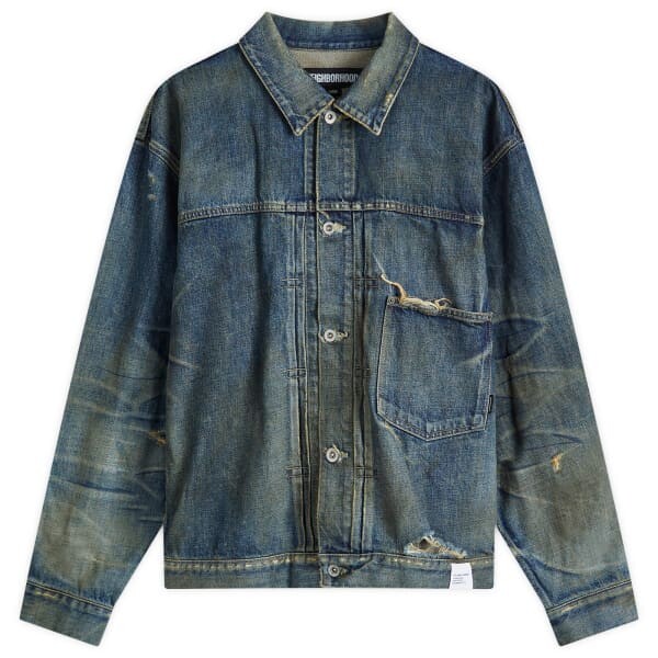 

Куртка Savage denim тип 1 Neighborhood, индиго