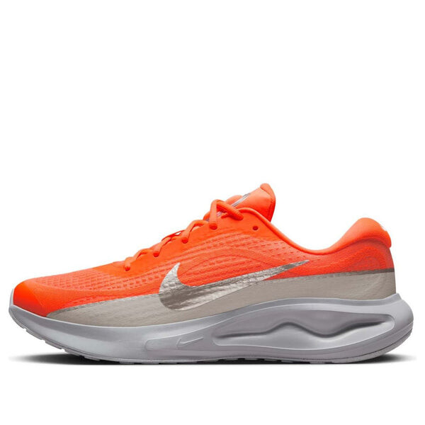 

Кроссовки journey run premium 'hyper crimson wolf grey safety orange metallic silver' Nike, красный